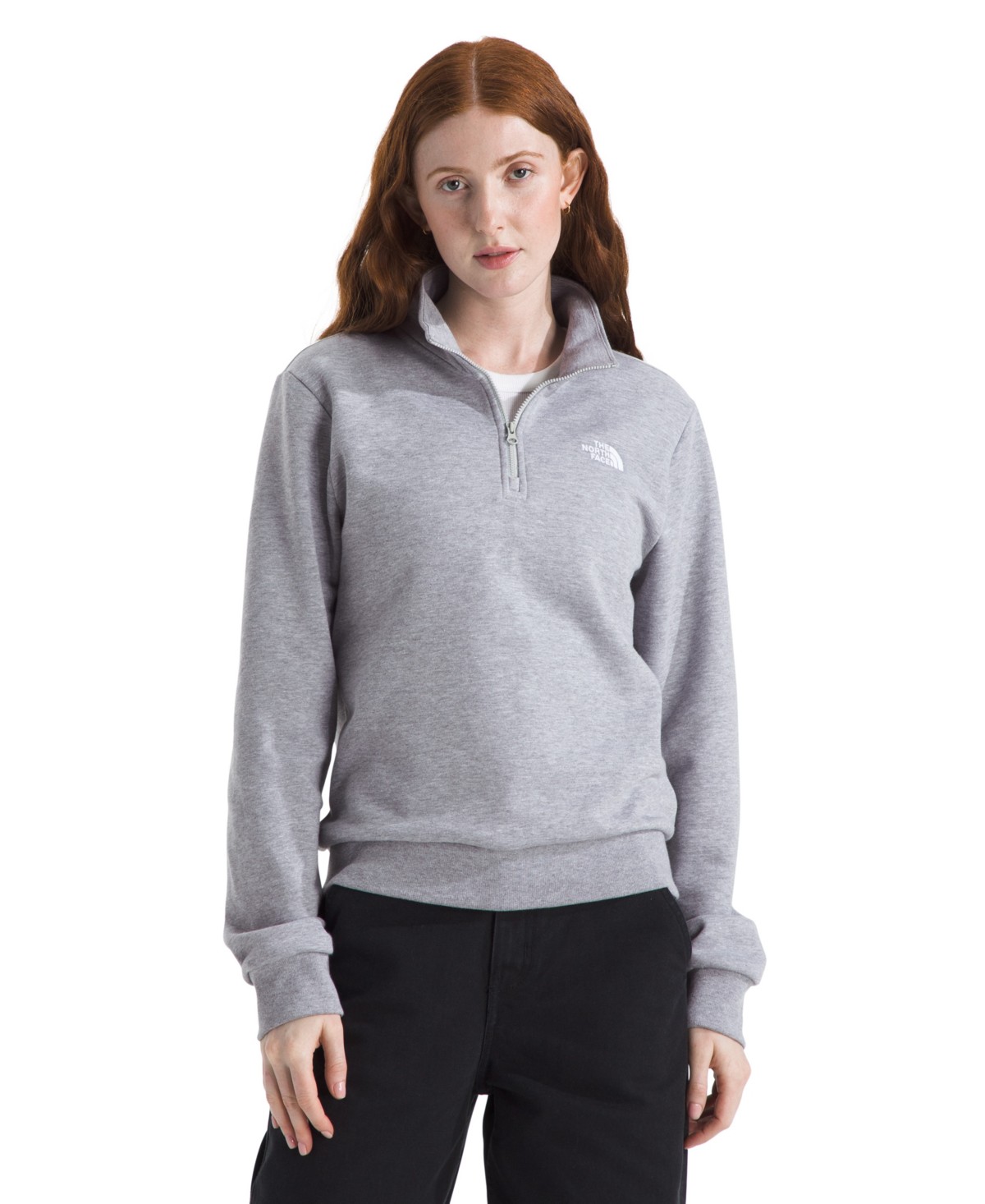 Женские худи The North Face Women's Evolution Simple Dome Regular 1/4 Zip Sweatshirt — фото 1