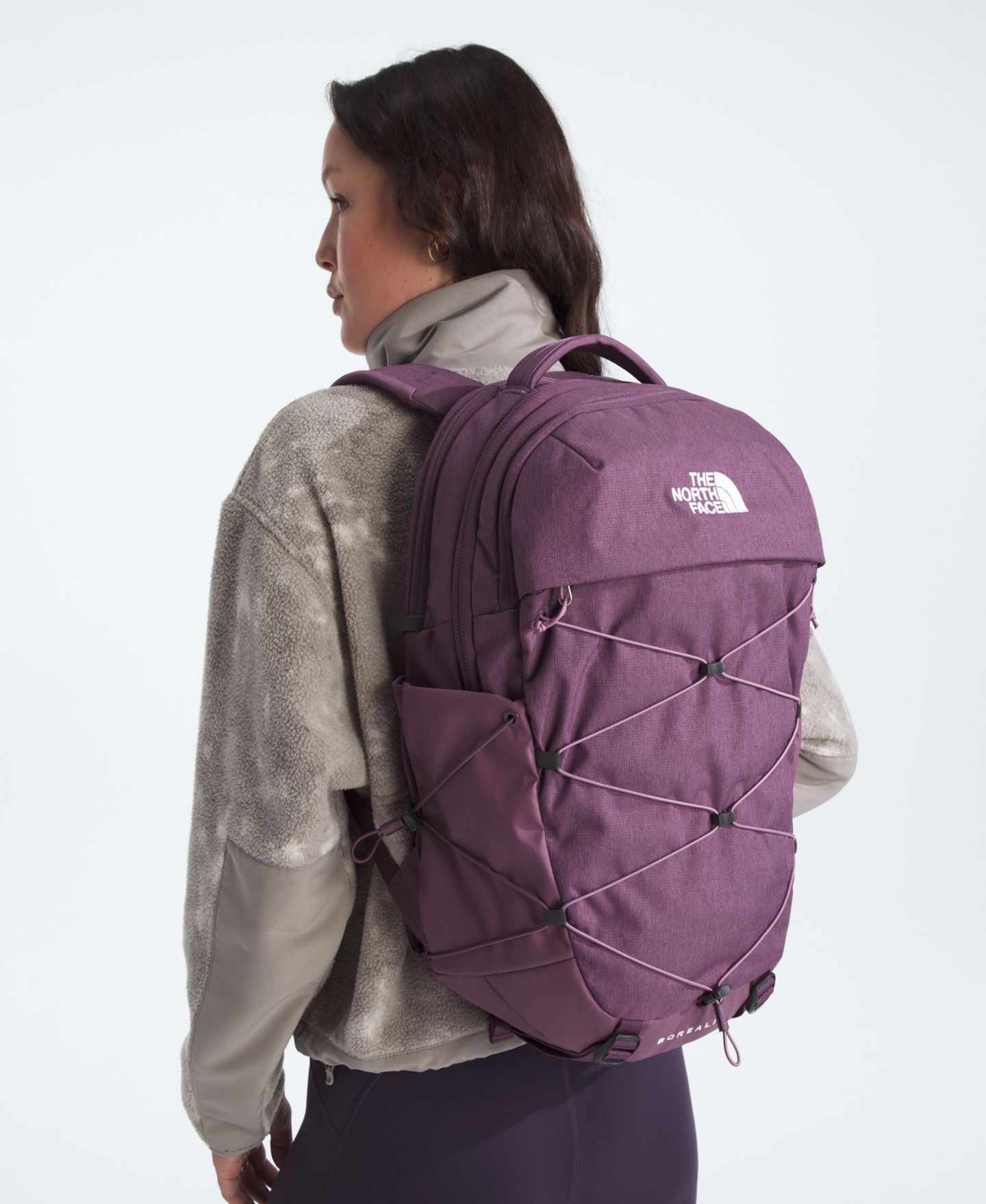 Рюкзак The North Face Borealis, цвет: Фиолетовый меланжевый / Лавандовый — фото 6