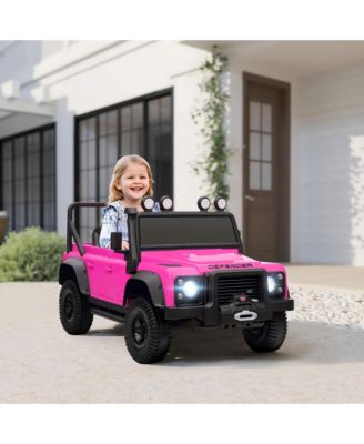Kids 12V Electric Ride On Truck with Parent Remote Suspension SUV Style for Ages 3 to 8