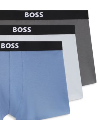 Men's Boss One Trunk Underwear, 3-Pack Set