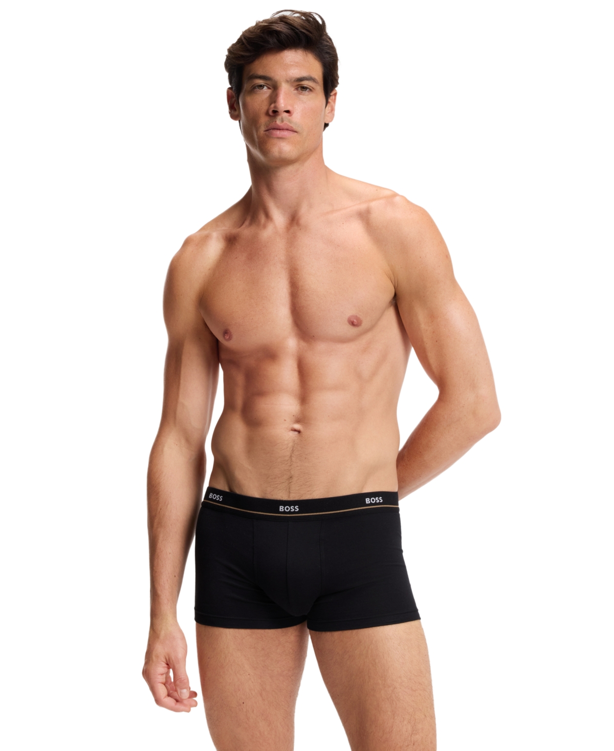 Hugo Boss Men's Essential Trunk-Style Underwear, 5-Pack Set