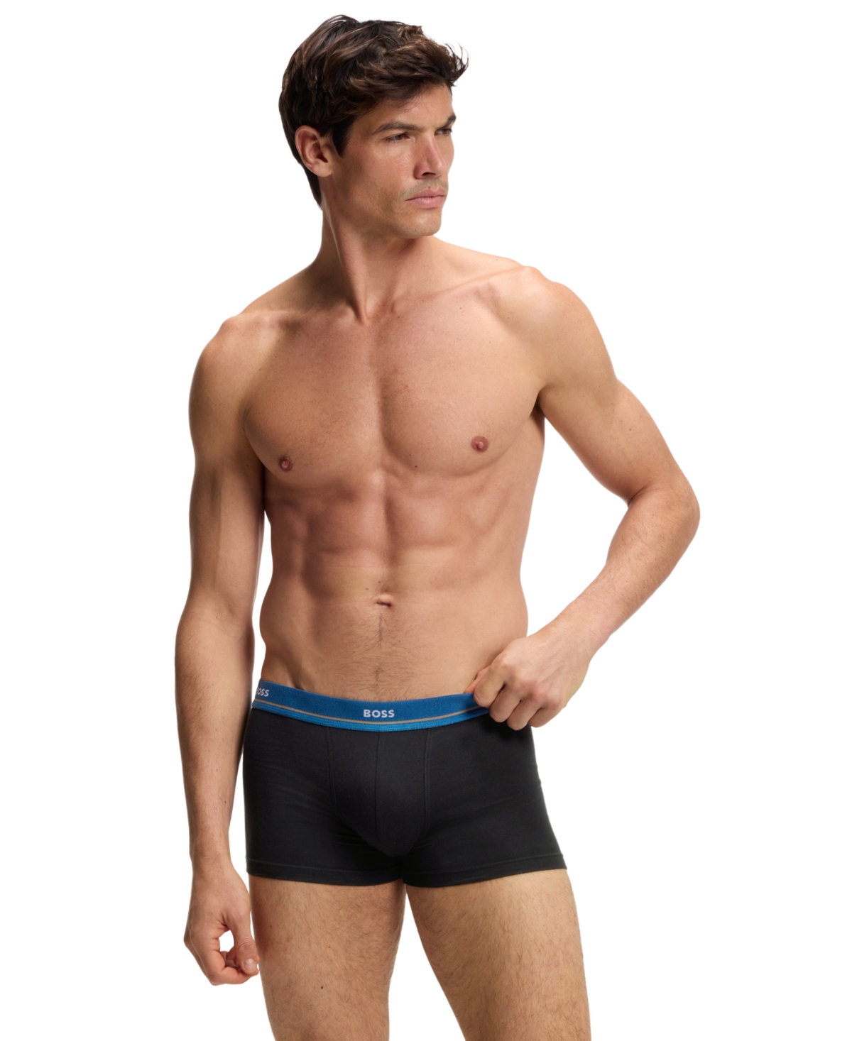 Hugo Boss Men's Essential Trunks Underwear, 5-Pack Set