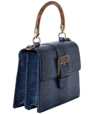 Hallie Small Leather Satchel Bag