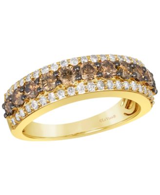 Nude Diamond (0.39 ct. t.w.) & Chocolate Diamond (0.94 ct. t.w.) Ring in 14k Honey Gold