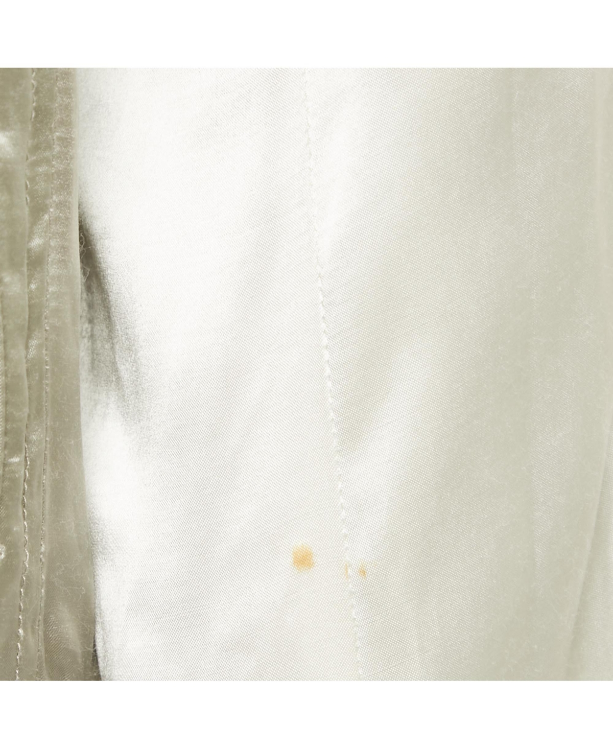 Pre-Owned Balmain Women's Grey Satin Bomber Jacket