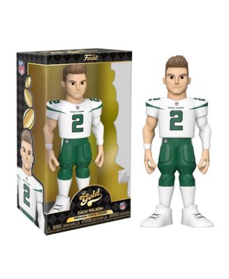 NY Jets NFL Gold 12 Inch Vinyl Figure | Zach Wilson