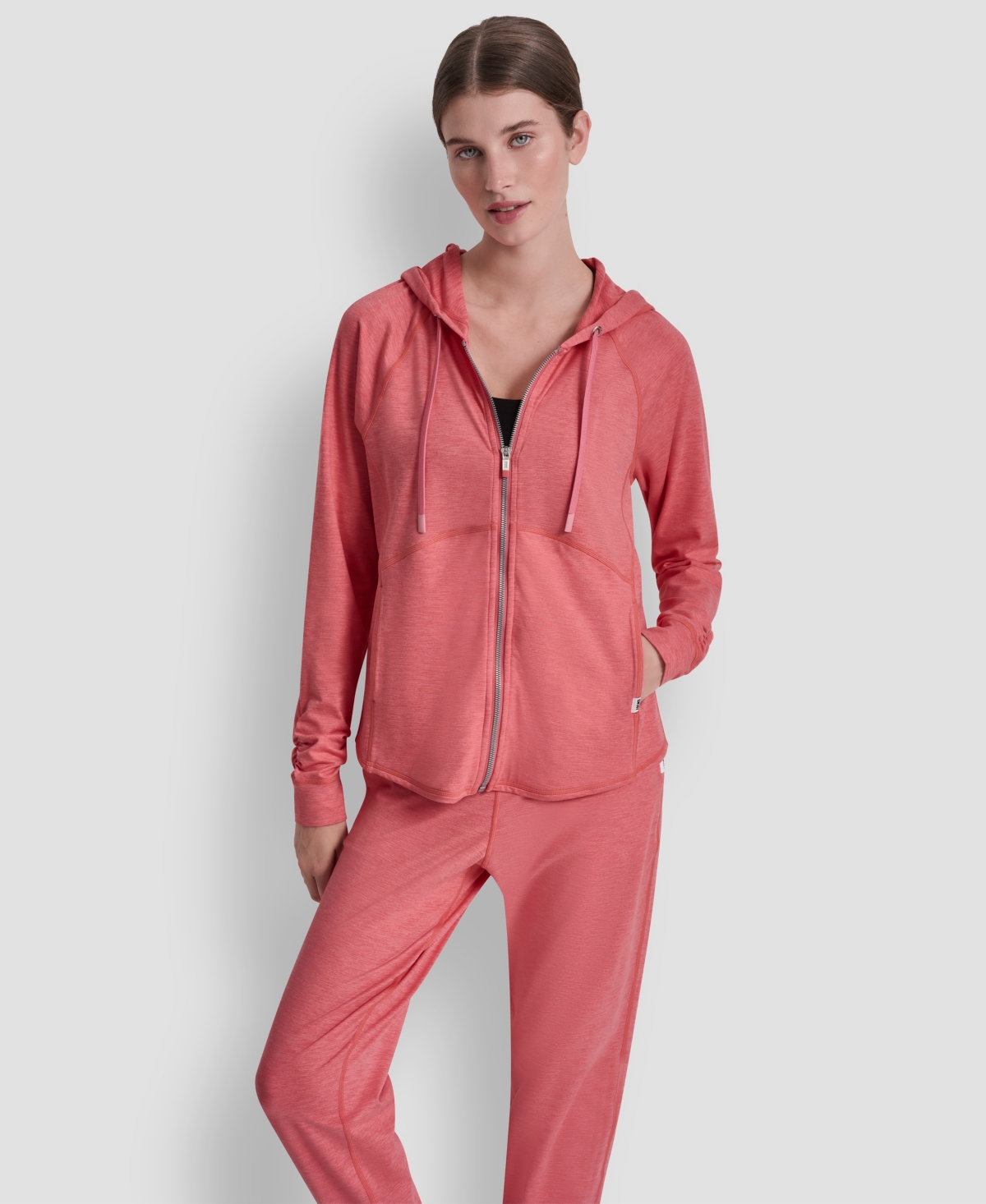 Dkny Women's Full-Zip Long-Sleeve Hoodie