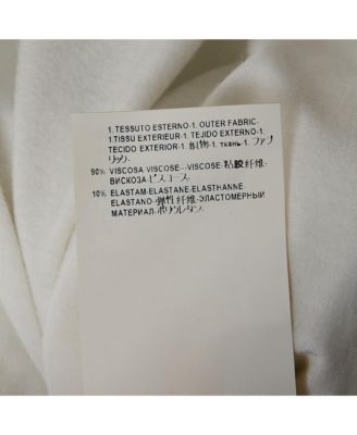 Women's White Medusa Embellished Jersey T-Shirt