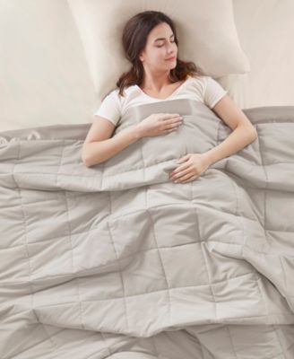 Windom Lightweight Down Alternative Satin Trim Blanket, Full/Queen