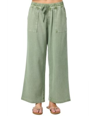 Women's Sevie Patch Pocket Woven Pull-On Pants