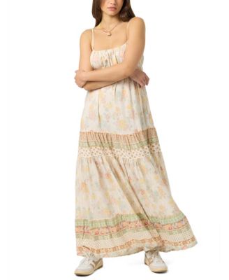 Women's Lillie Adjustable Strap Printed Maxi Dress
