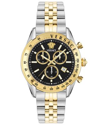 Men's Chrono Master Two-Tone Stainless Steel Bracelet Watch, 44mm