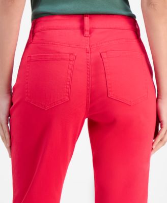 Women's Mid-Rise Curvy Capri Jeans
