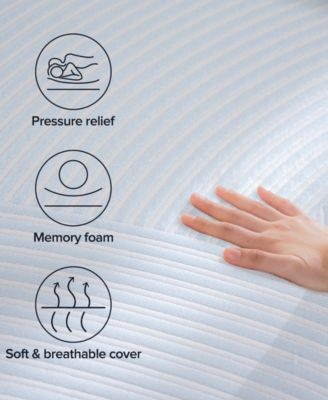 DreamVibe Deluxe 13" Medium Firm Tight Top Memory Foam Mattress in a Box, Queen