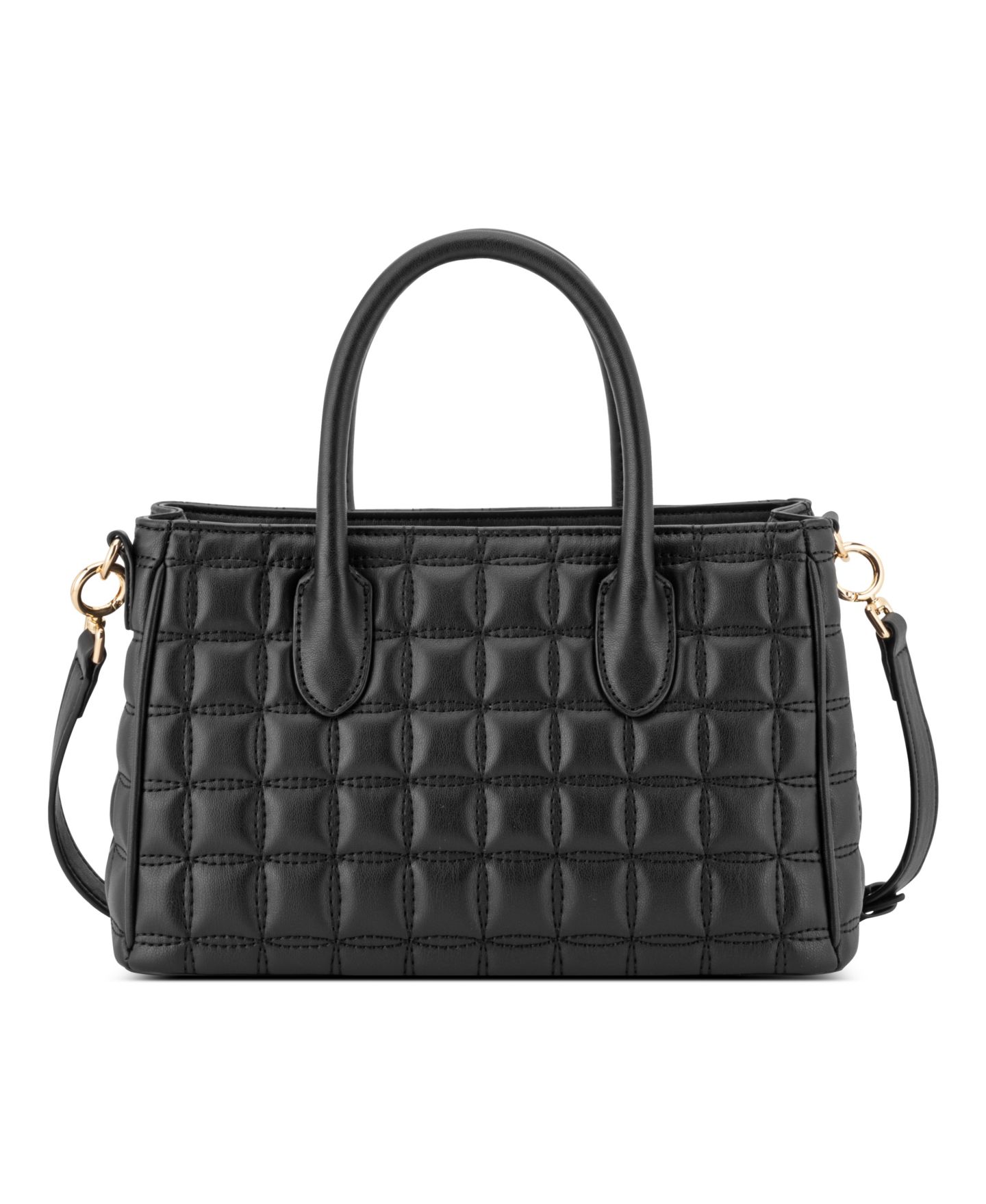 Женская сумка Nine West Wrenly Small Satchel, цвет: Чёрный — фото 3