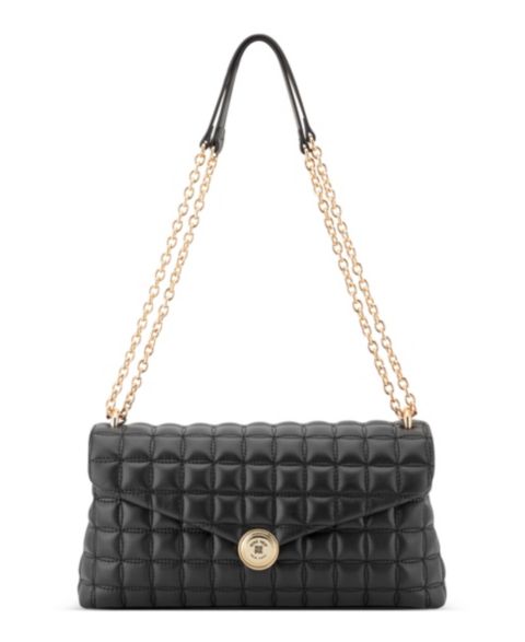 Женская сумка Nine West Wrenly Convertible Medium Crossbody, цвет: Чёрный