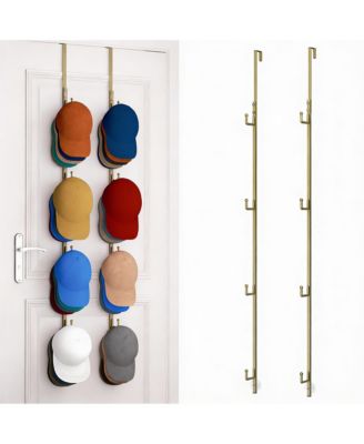 Over Door Hat Rack - Holds 40 Caps