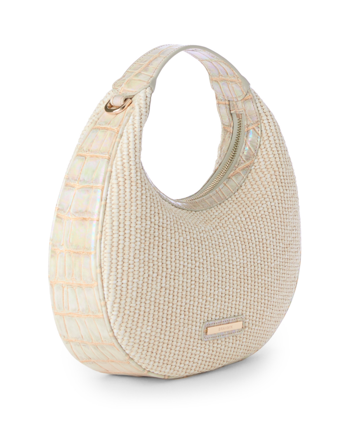 Brahmin Mindy Manava Small Zipper Crossbody Bag