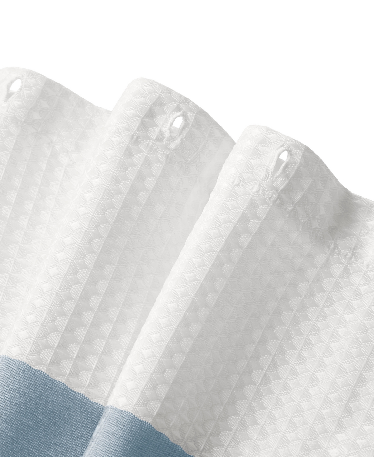 Madison Park Spa Waffle 3M-Scotchgard Shower Curtain