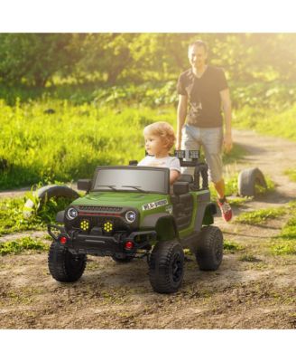 Kids 12V Electric Ride On Car with Parent Remote Control and Shock Absorbing Wheels for Ages 3 to 6