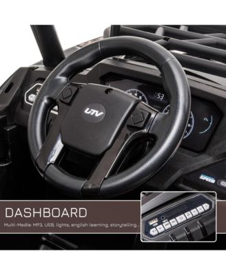 Kids Electric Ride On Car with Remote Control Music Lights Ages 3 to 8