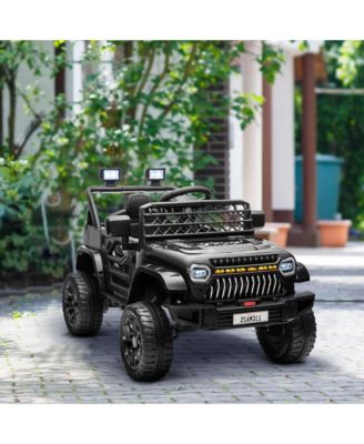 Kids 12V Electric Ride On Car with Parent Remote Slow Start Suspension for Ages 3 to 6