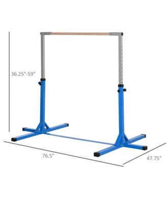 Kids Adjustable Gymnastics Bar for Home Training Ages 3 and Up