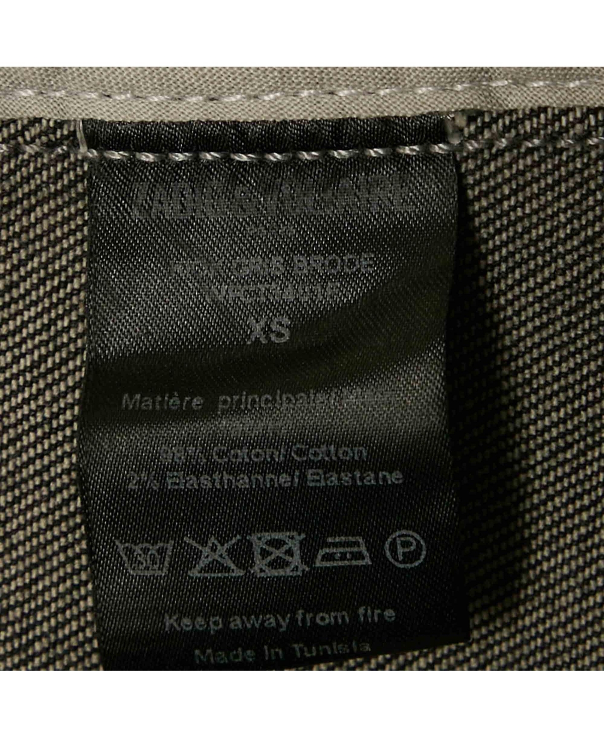 Pre-Owned Zadig & Voltaire Women's Grey Distressed Denim Embroidered Kiok Gris Brode Jacket