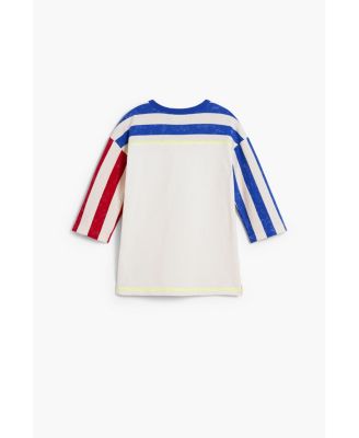 Boys Boys's Three-quarter sleeve striped t-shirt