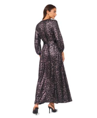 Women's 3/4-Sleeve Maxi Dress