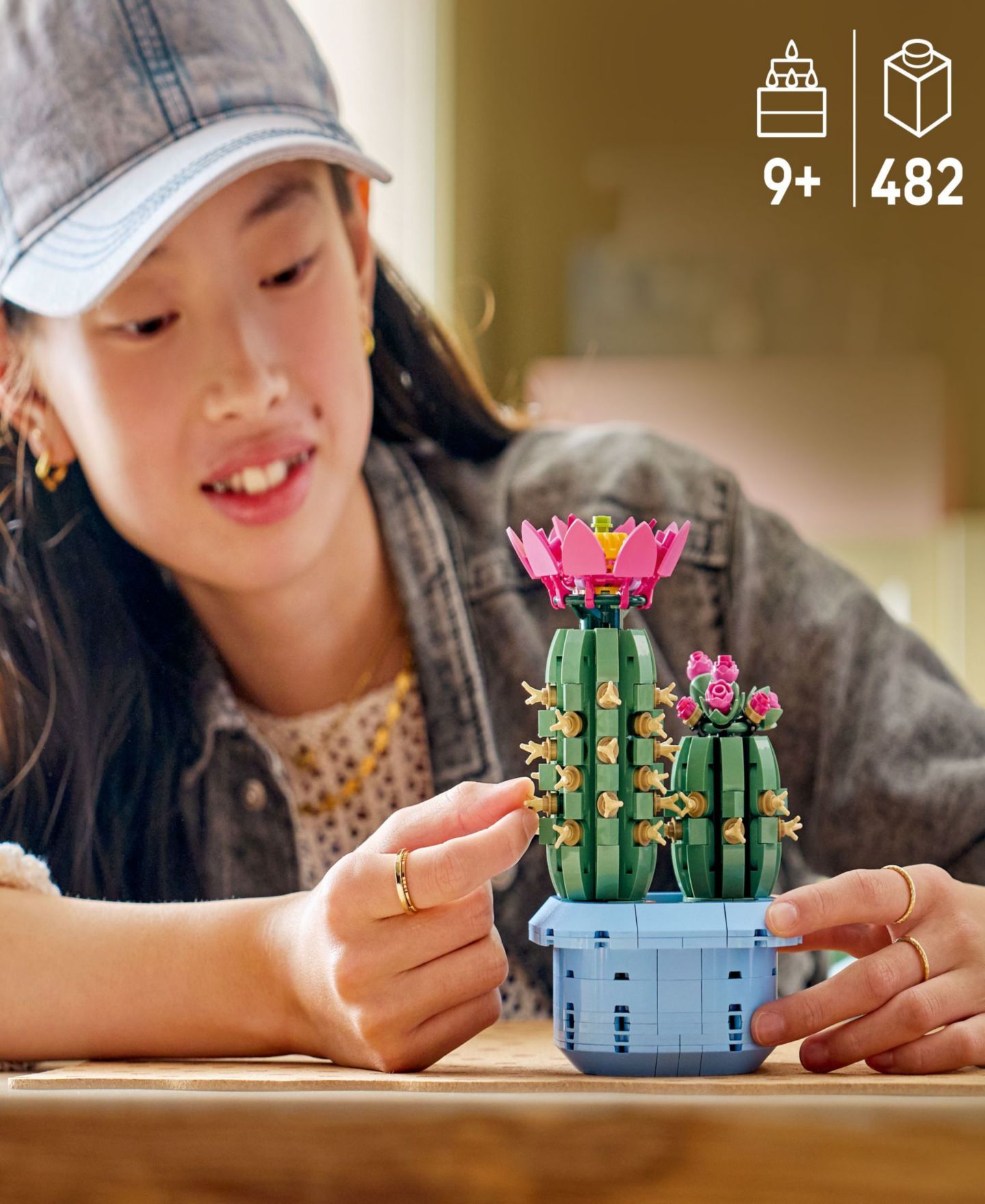 LEGO® Конструктор LEGO Botanicals Flowering Cactus 11509, 482 детали — фото 2