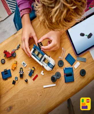 City Police Prisoner Transport Van Building Toy 60479, 198 Pieces