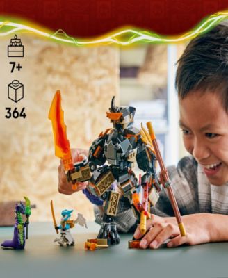 NINJAGO Cole's Mission Mech Dragon Zane Building Toy 71854, 364 Pieces