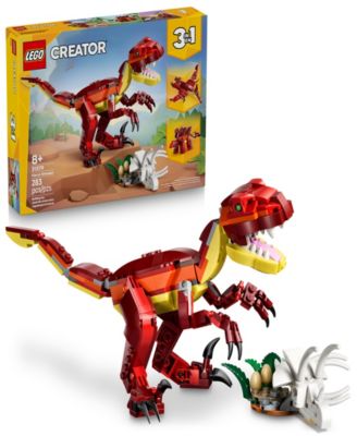 Creator 3 in 1 Fierce Dinosaur Building Kids Toy 31379, 283 Pieces