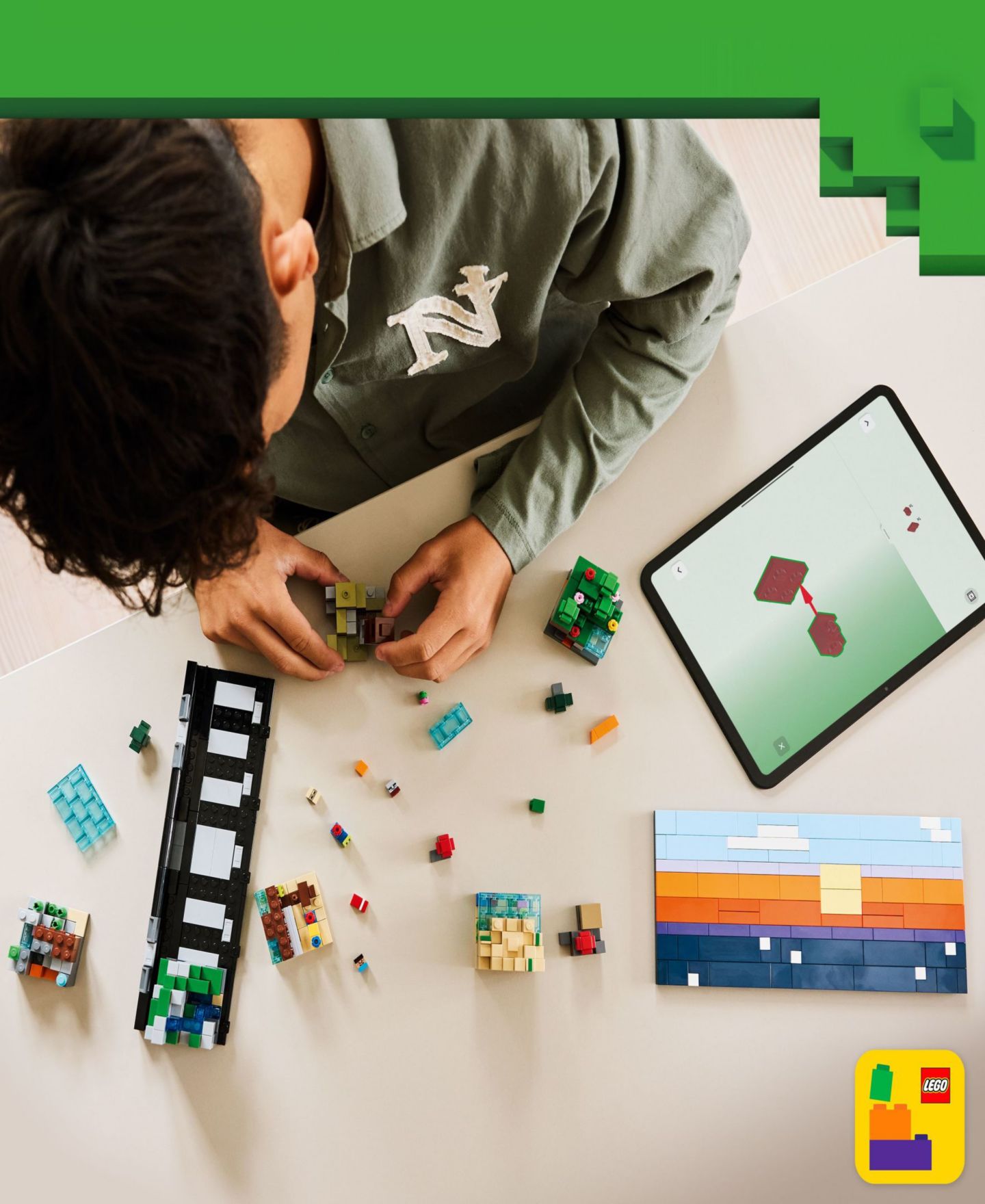 Детские конструкторы LEGO® Minecraft Mini Biomes Building Toy 21589, 797 Pieces — фото 6
