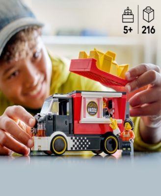 City Fries Food Truck Toy Building Set 60488, 216 Pieces