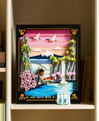 Art Japanese Cherry Blossom Landscape Building Set 31218, 1892 Pieces