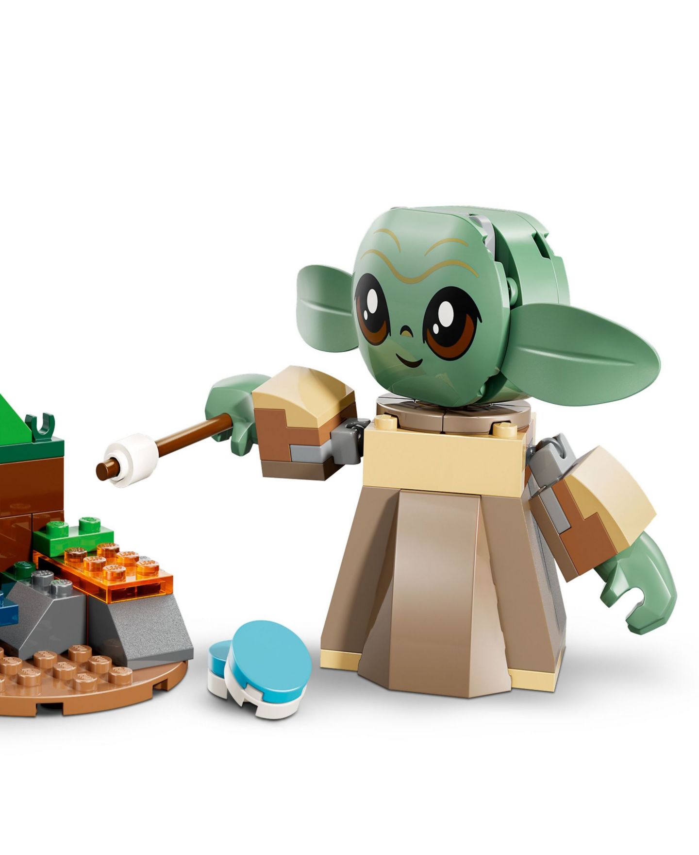 Детские конструкторы LEGO® Star Wars Grogu's Homestead Building Toy 75443, 107 Pieces — фото 6