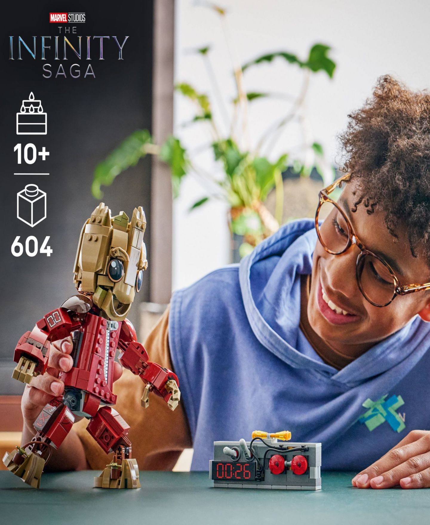 Детские конструкторы LEGO® Marvel Ravager Jumpsuit Groot Kids Building Toy 76341, 604 Pieces — фото 2