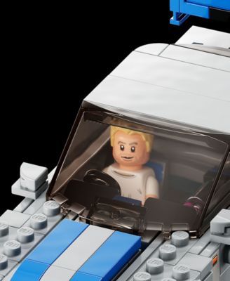 Speed Champions 2 Fast 2 Furious Nissan Skyline GT-R R34 Toy Building Set 76917, 319 Pieces