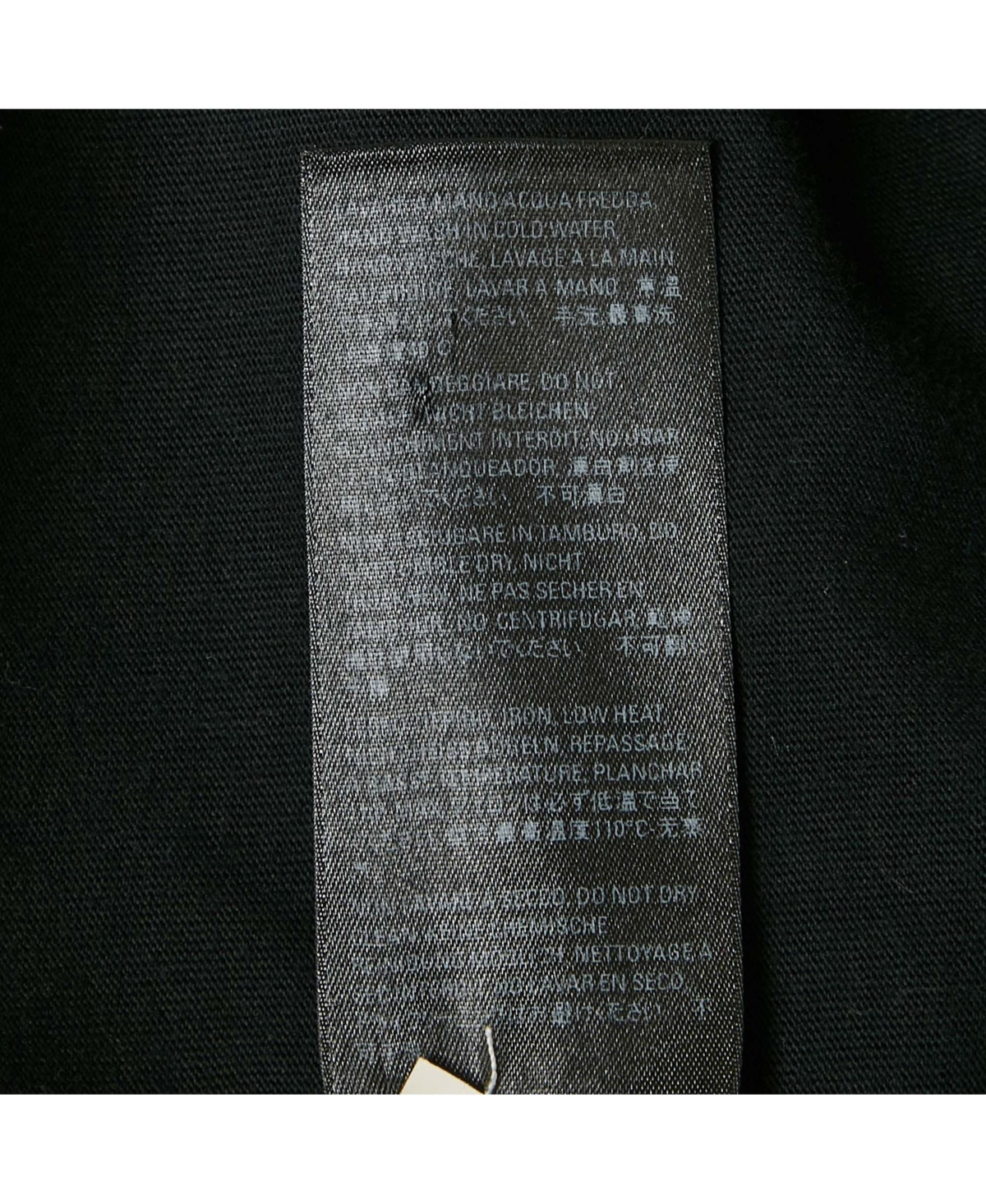 Pre-Owned Balenciaga Men's Unisex Black Logo Print Distressed T-Shirt