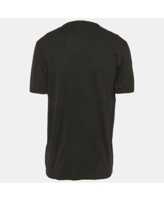 Men's Black Jersey Dg Family Applique T-Shirt