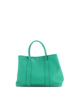 36 Garden Party Tote Leather