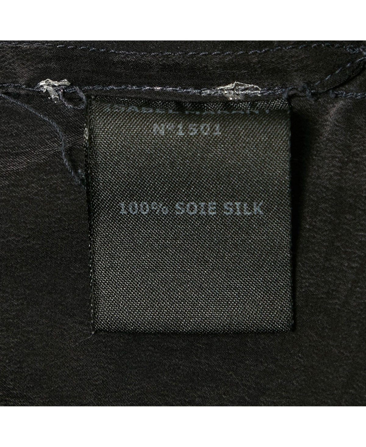 Pre-Owned Isabel Marant Women's Black Satin Lace-Up Tank Top