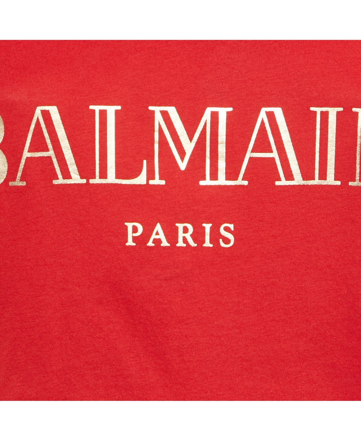 Pre-Owned Balmain Women's Red Cotton Sleeveless Top
