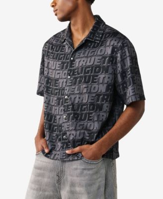 Men's Short-Sleeve Mesh Logo Shirt