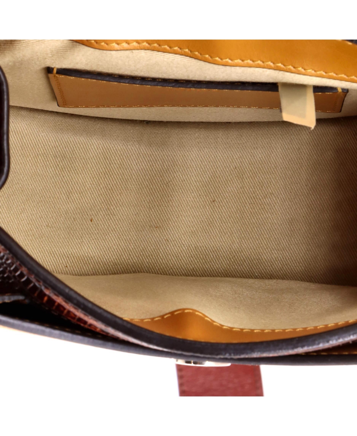 Pre-Owned Chloe Small Tess Bag Leather and Embossed Leather