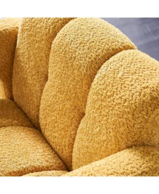 31.10" Wide Boucle Upholstered Accent Chair