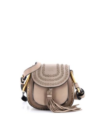 Mini Hudson Handbag Whipstitch Leather