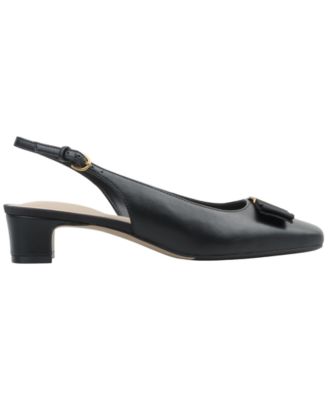 Women's Battah Slingback Square Toe Pumps